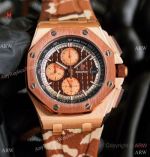Japan Grade Replica Watches Audemars Piguet Royal Oak Offshore Watches Rose Gold Case
